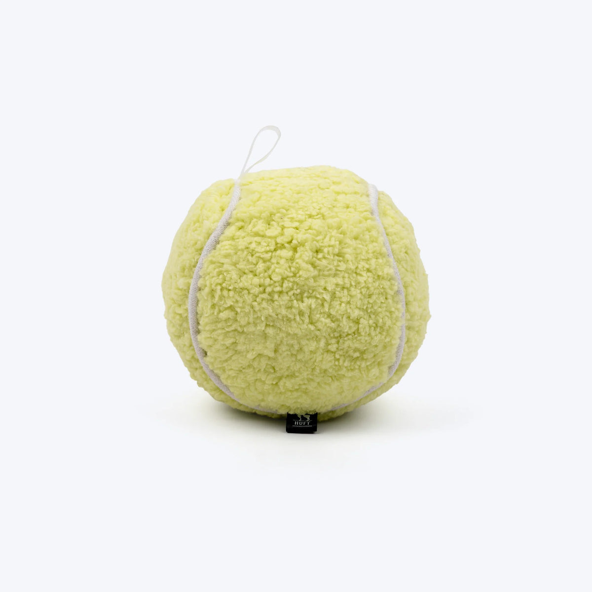 HUFT Fetch & Squeak Plush Ball For Dog - Green