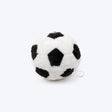 HUFT Plush Floofball With Squeaker For Dog - Black & White