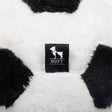 HUFT Plush Floofball With Squeaker For Dog - Black & White