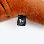 HUFT Bungee Fox Squeaky Plush Toy For Dog - Rust