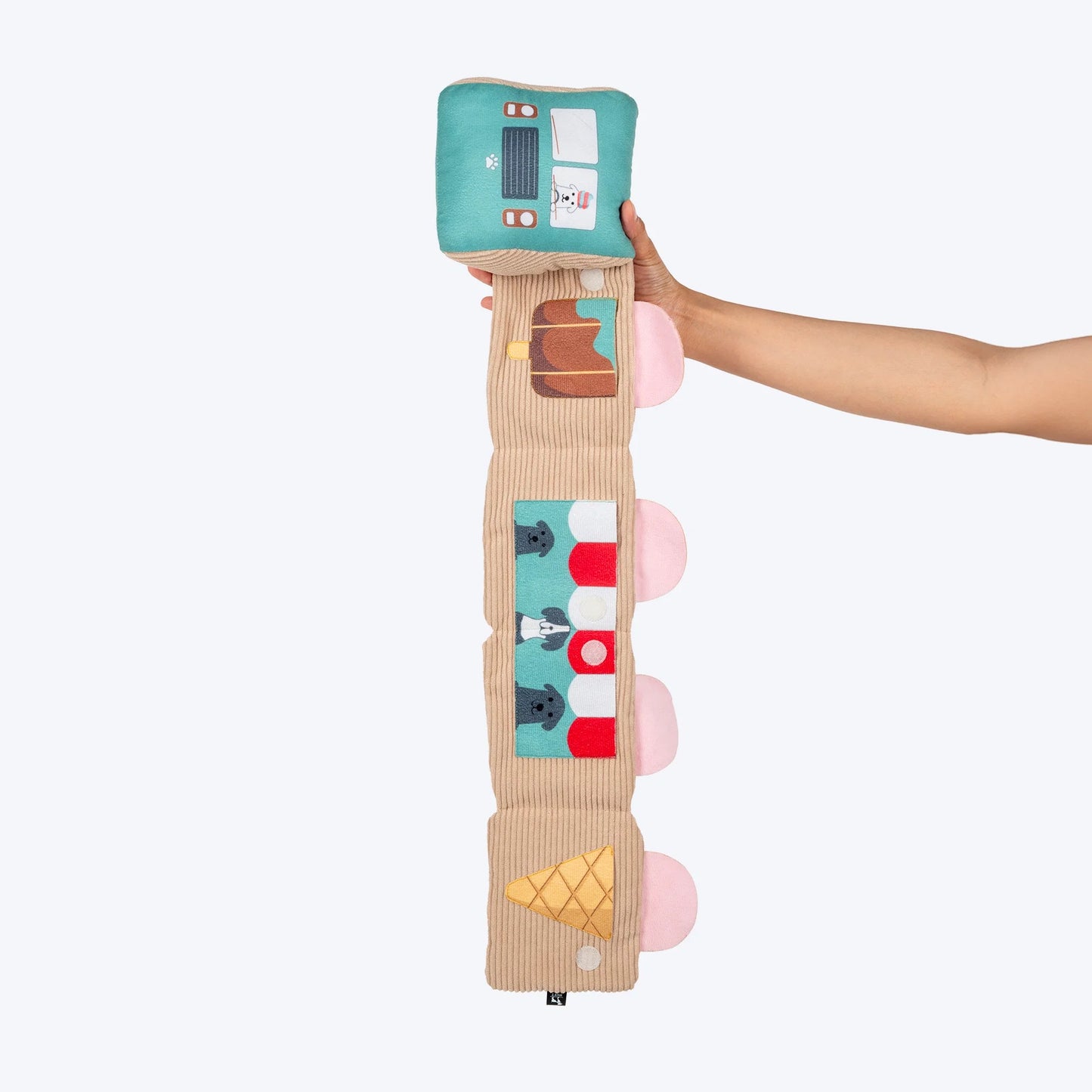 HUFT Paw-sicle Truck Interactive Toy For Dog - Multicolor