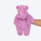 HUFT Happy Hippo Plush Toy For Dog - Lavendor