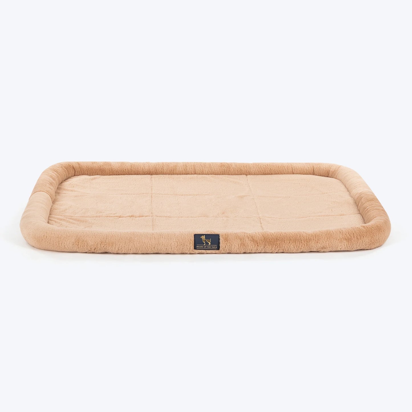 HUFT Fluffy Dreams Plush Mat For Dog & Cat - Beige - M