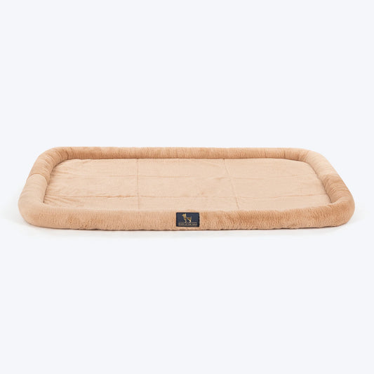 HUFT Fluffy Dreams Plush Mat For Dog & Cat - Beige - M