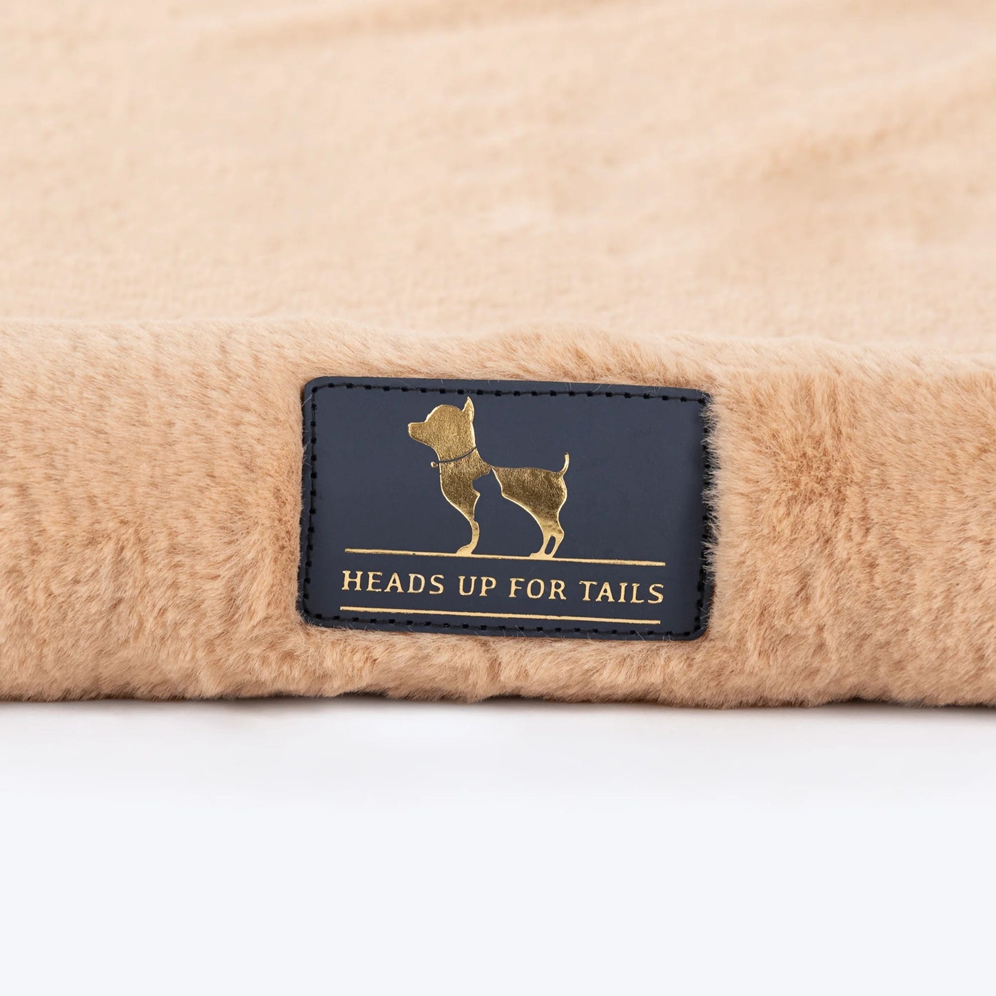 HUFT Fluffy Dreams Plush Mat For Dog & Cat - Beige - M