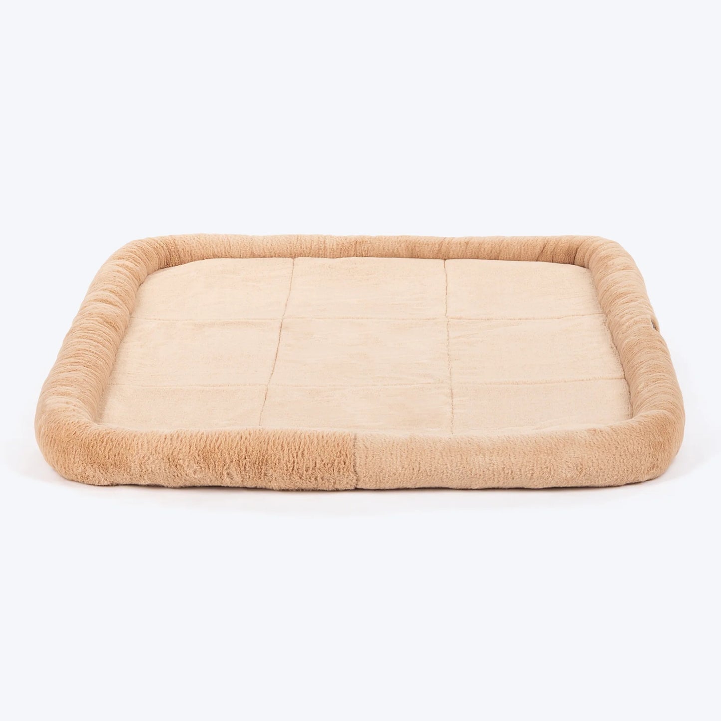 HUFT Fluffy Dreams Plush Mat For Dog & Cat - Beige - M