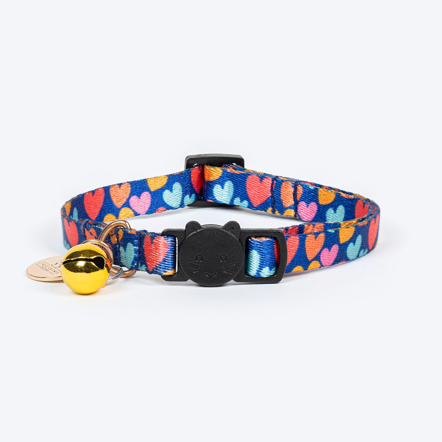 HUFT Meowvelous Cat Collar - Pink & Royal Blue
