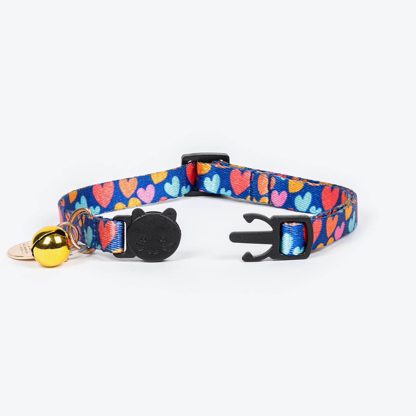 HUFT Meowvelous Cat Collar - Pink & Royal Blue