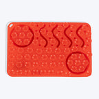 HUFT Paws & Play Puzzle Lick Mat For Pets - Red
