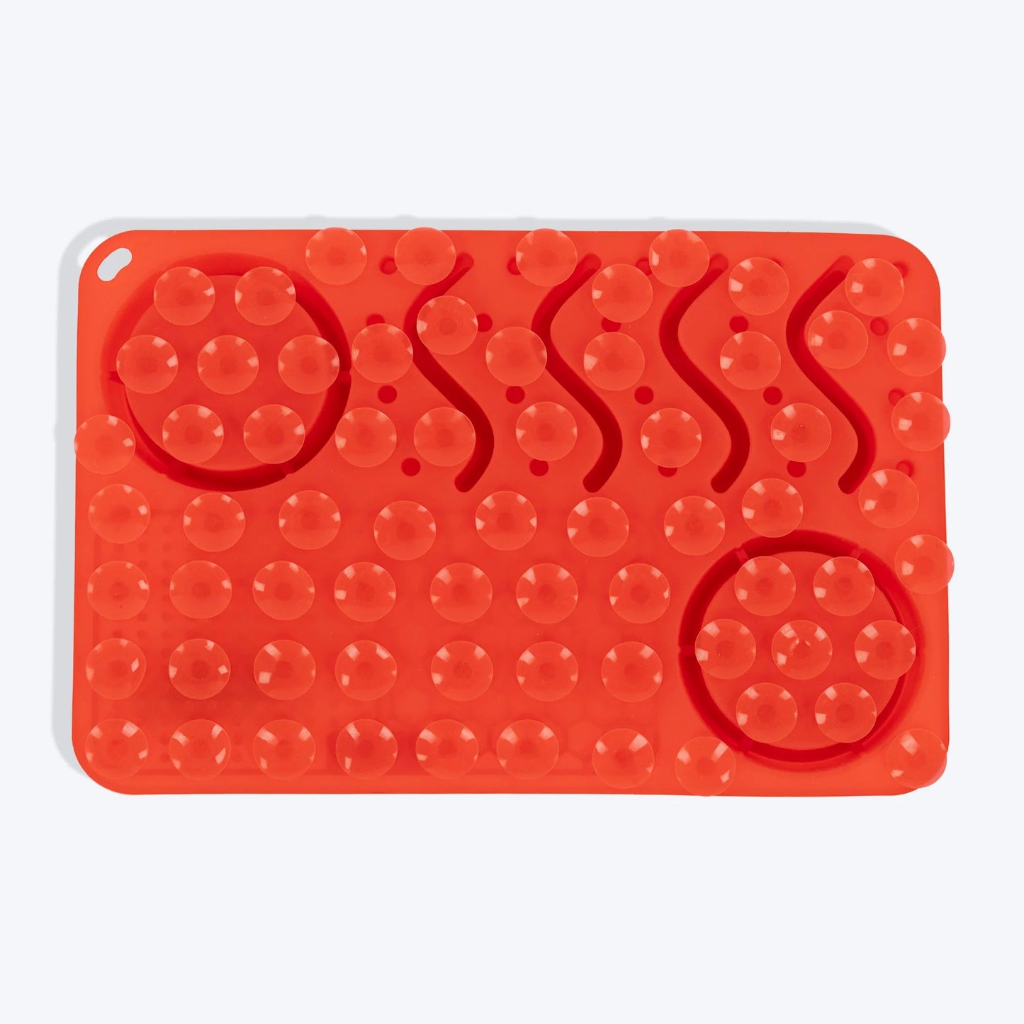 HUFT Paws & Play Puzzle Lick Mat For Pets - Red