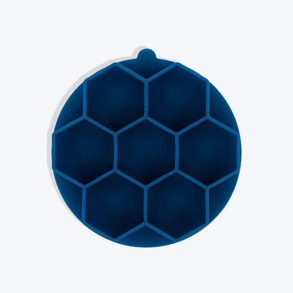 HUFT Honeycomb Stick To Bowl Lick Mat For Pet - Blue