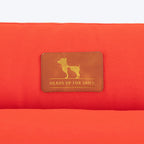 HUFT Sweethearts Lounger Bed For Dog - Red