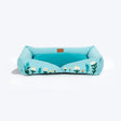 HUFT Gardenia Lounger Bed For Dog - Ice Blue