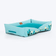 HUFT Gardenia Lounger Bed For Dog - Ice Blue
