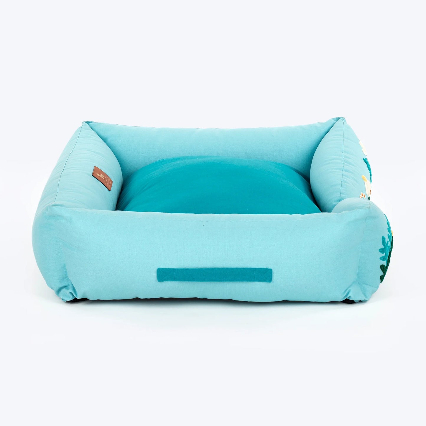 HUFT Gardenia Lounger Bed For Dog - Ice Blue