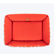 HUFT Sweethearts Lounger Bed For Dog - Red