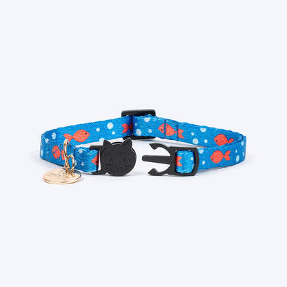 HUFT Meowvelous Cat Collar - Persian Blue & Multicolor