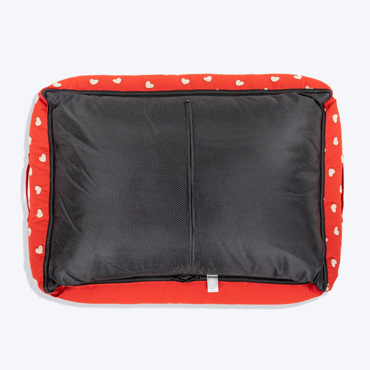 HUFT Sweethearts Lounger Bed For Dog - Red