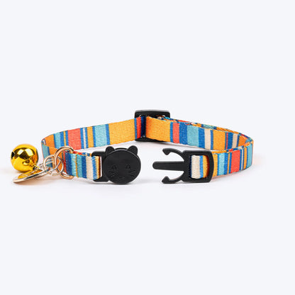 HUFT Meowvelous Cat Collar - Persian Blue & Multicolor