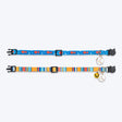 HUFT Meowvelous Cat Collar - Persian Blue & Multicolor