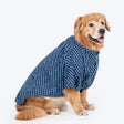 HUFT Pawdhani Lehriya Kurta For Dog - Blue