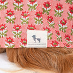 HUFT Floral Paws Kurta For Dog - Pink