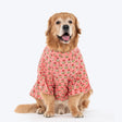 HUFT Floral Paws Kurta For Dog - Pink