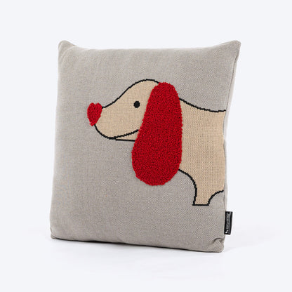 HUFT Jolly Doggie Cushion for Pet Lovers - Multicolor