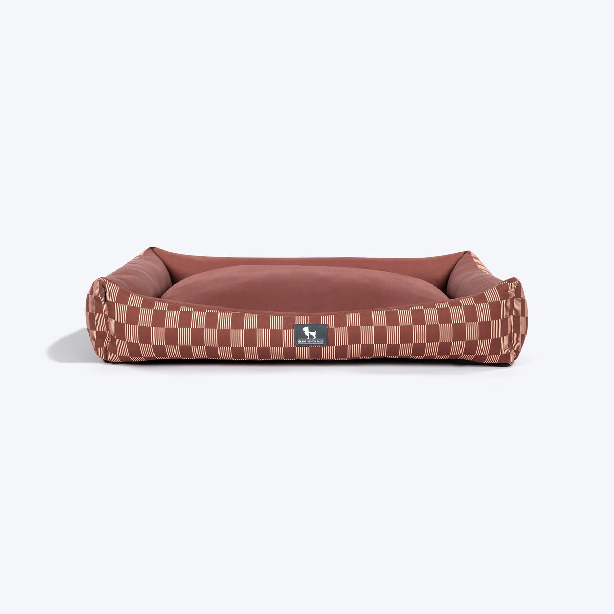 HUFT Walnut Weave Lounger Bed For Dog - Brown