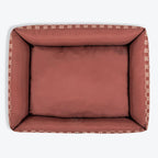 HUFT Walnut Weave Lounger Bed For Dog - Brown