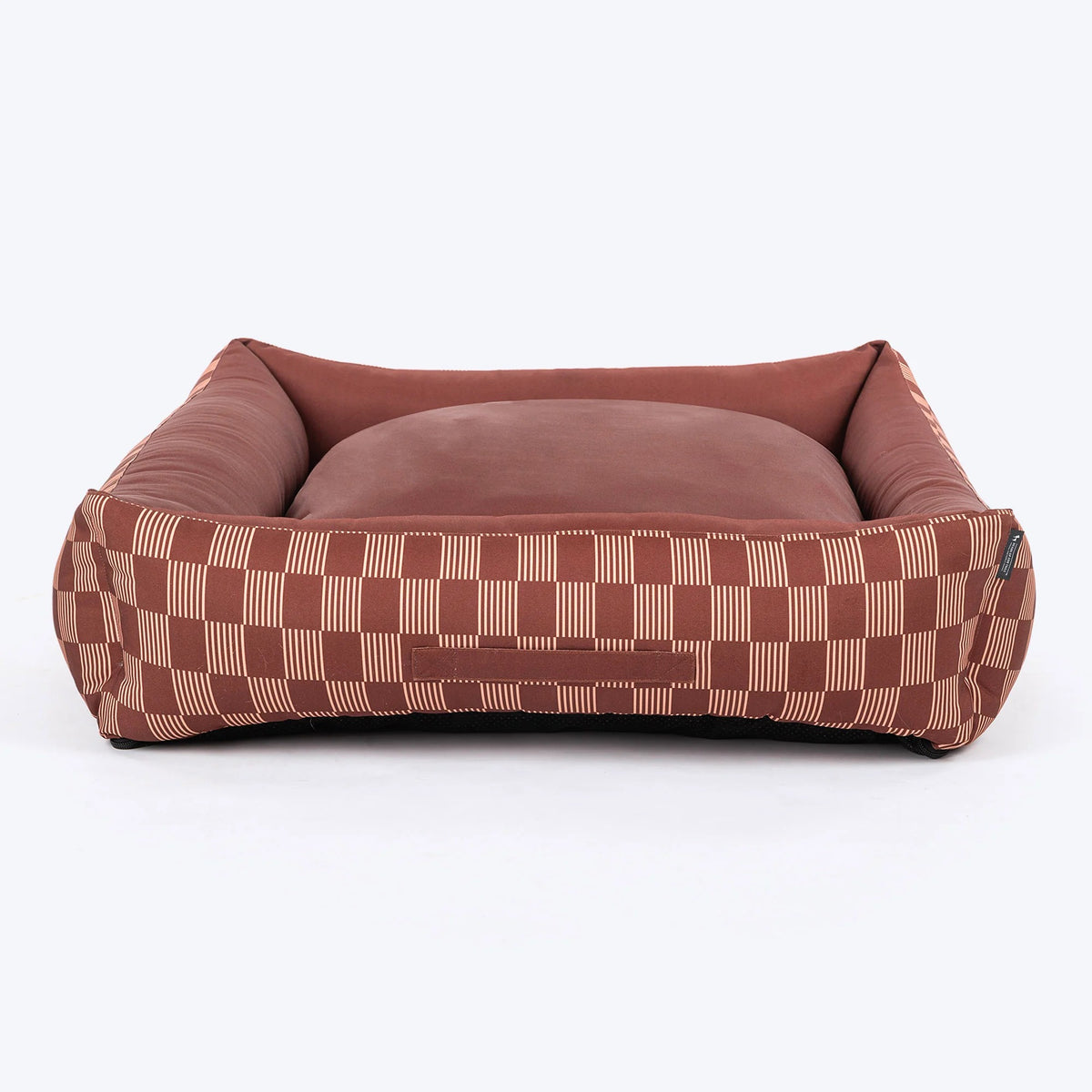 HUFT Walnut Weave Lounger Bed For Dog - Brown