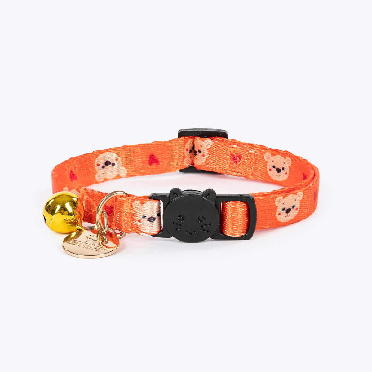 HUFT Meowvelous Collar For Cat - Orange & Red