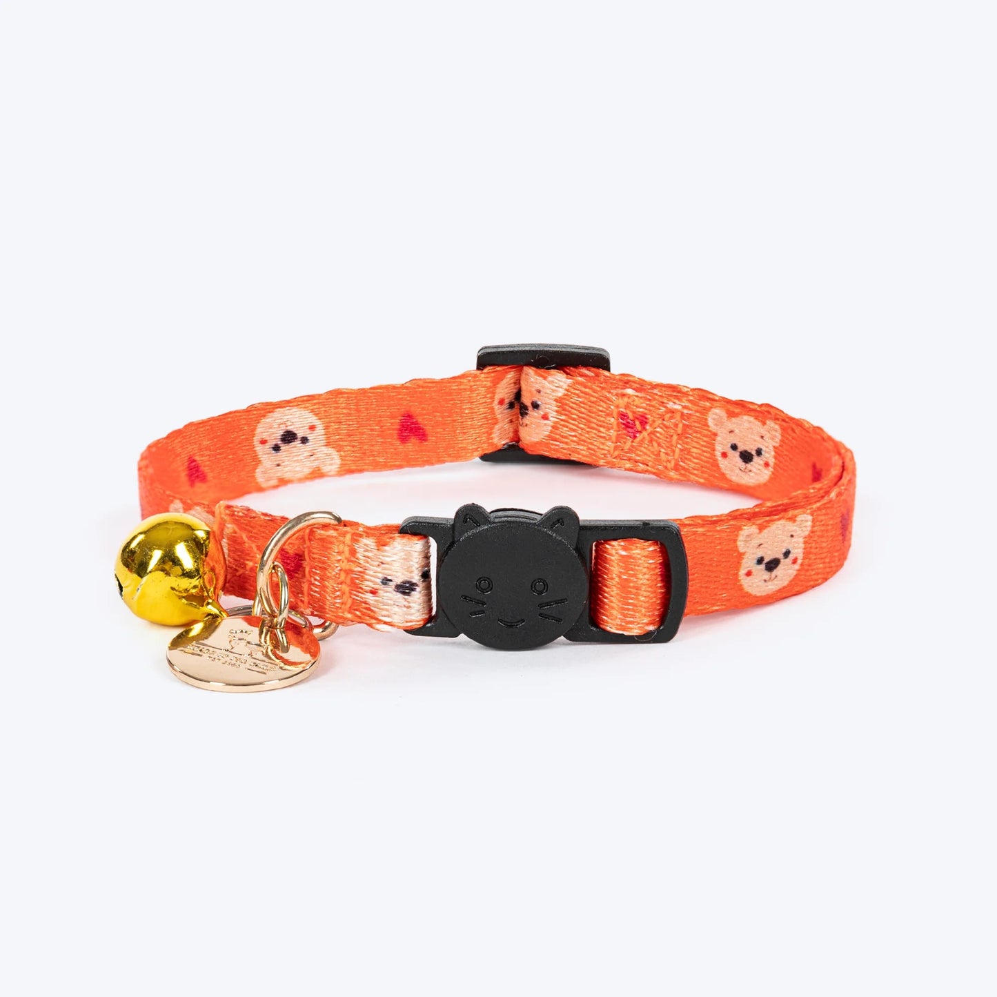 HUFT Meowvelous Collar For Cat - Orange & Red