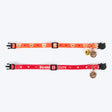 HUFT Meowvelous Collar For Cat - Orange & Red