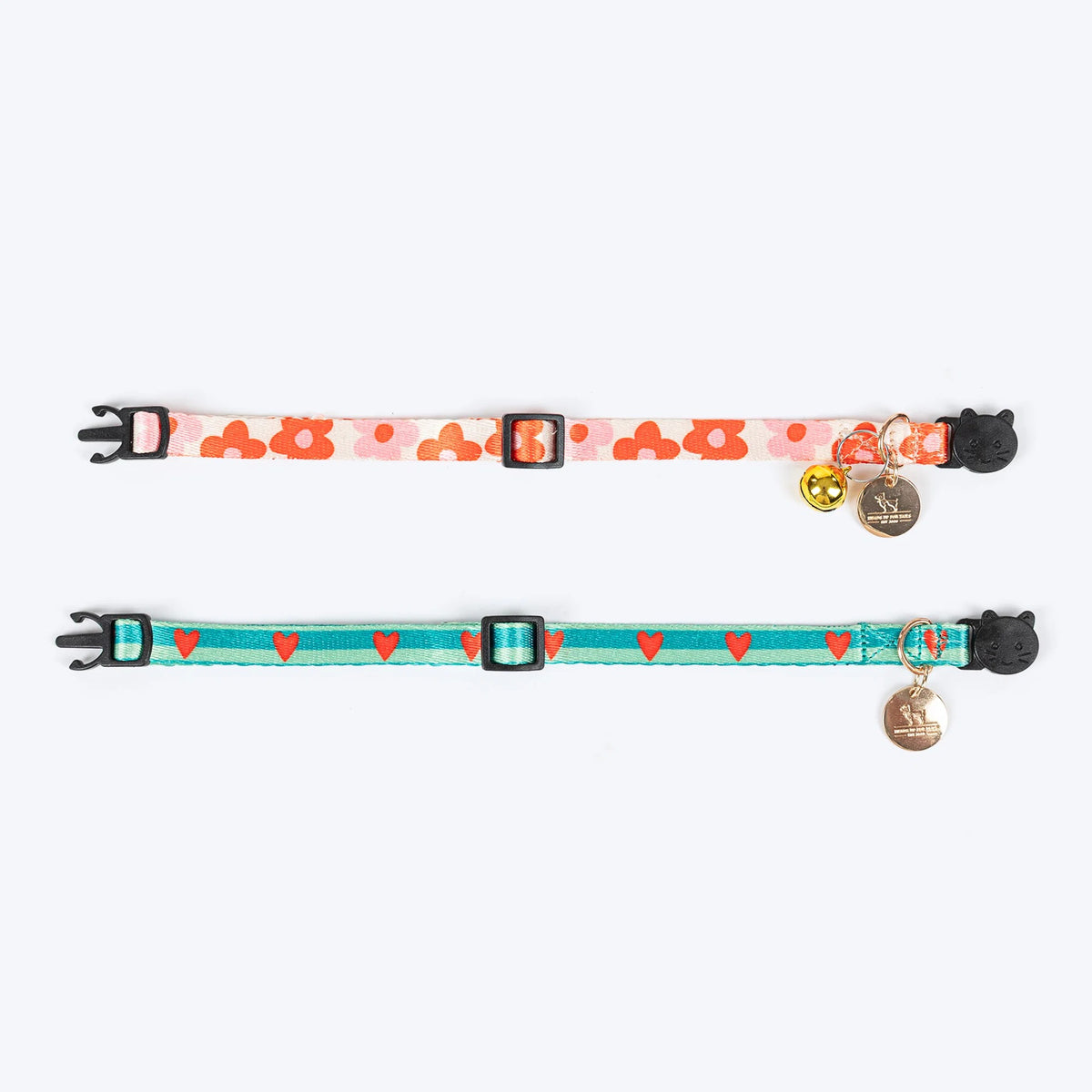 HUFT Meowvelous Collar For Cat - Multicolor & Green