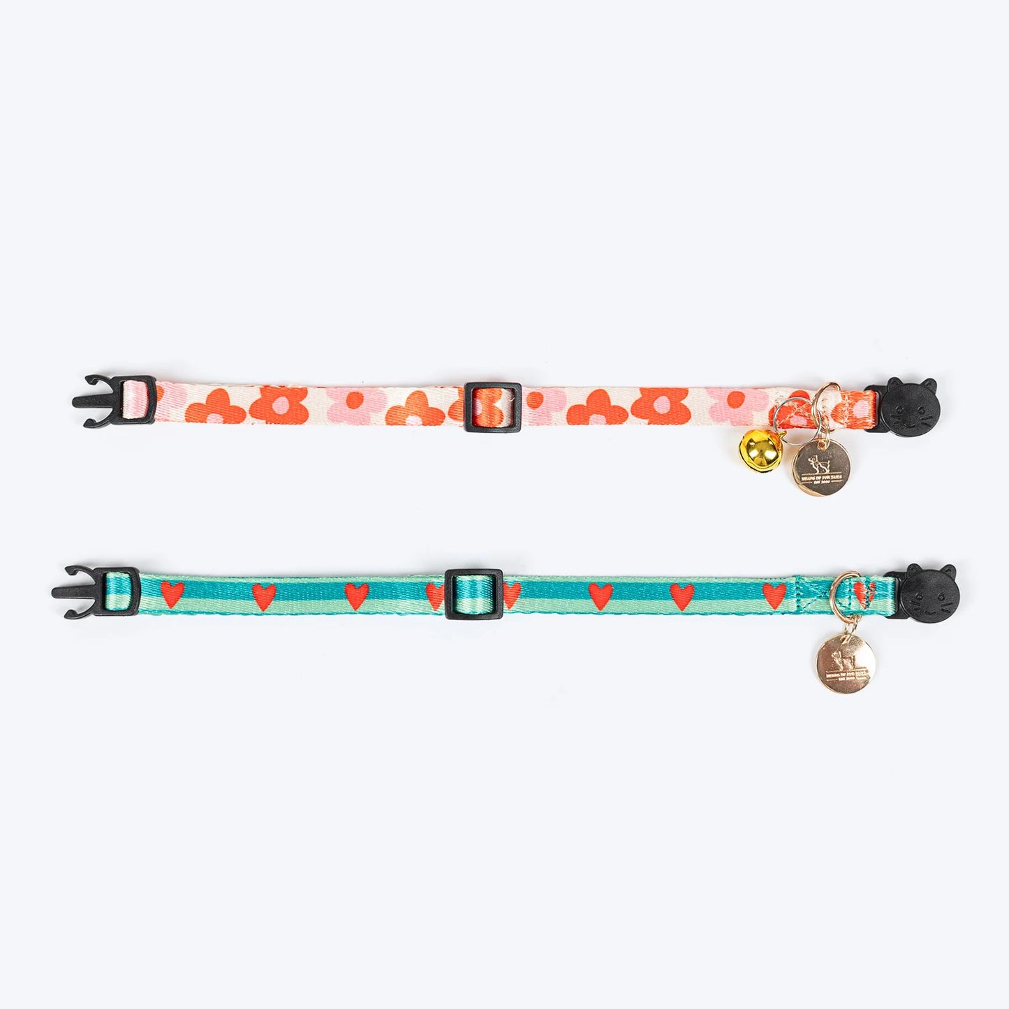 HUFT Meowvelous Collar For Cat - Multicolor & Green