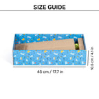 HUFT Play Lounge Scratcher For Cat - Blue