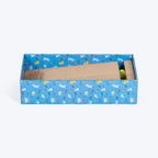 HUFT Play Lounge Scratcher For Cat - Blue