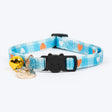 HUFT Meowvelous Collars For Cat - Dark Blue & Pastel Blue
