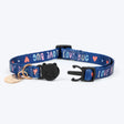 HUFT Meowvelous Collars For Cat - Dark Blue & Pastel Blue