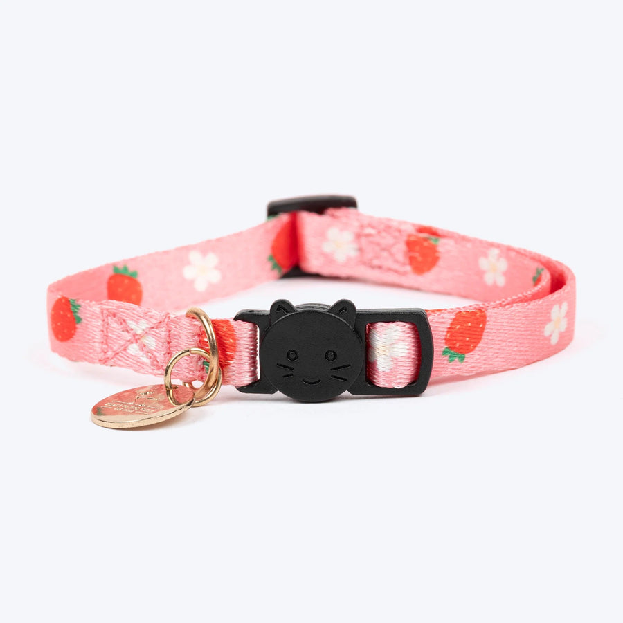 HUFT Meowvelous Collars For Cat - Pink & Navy