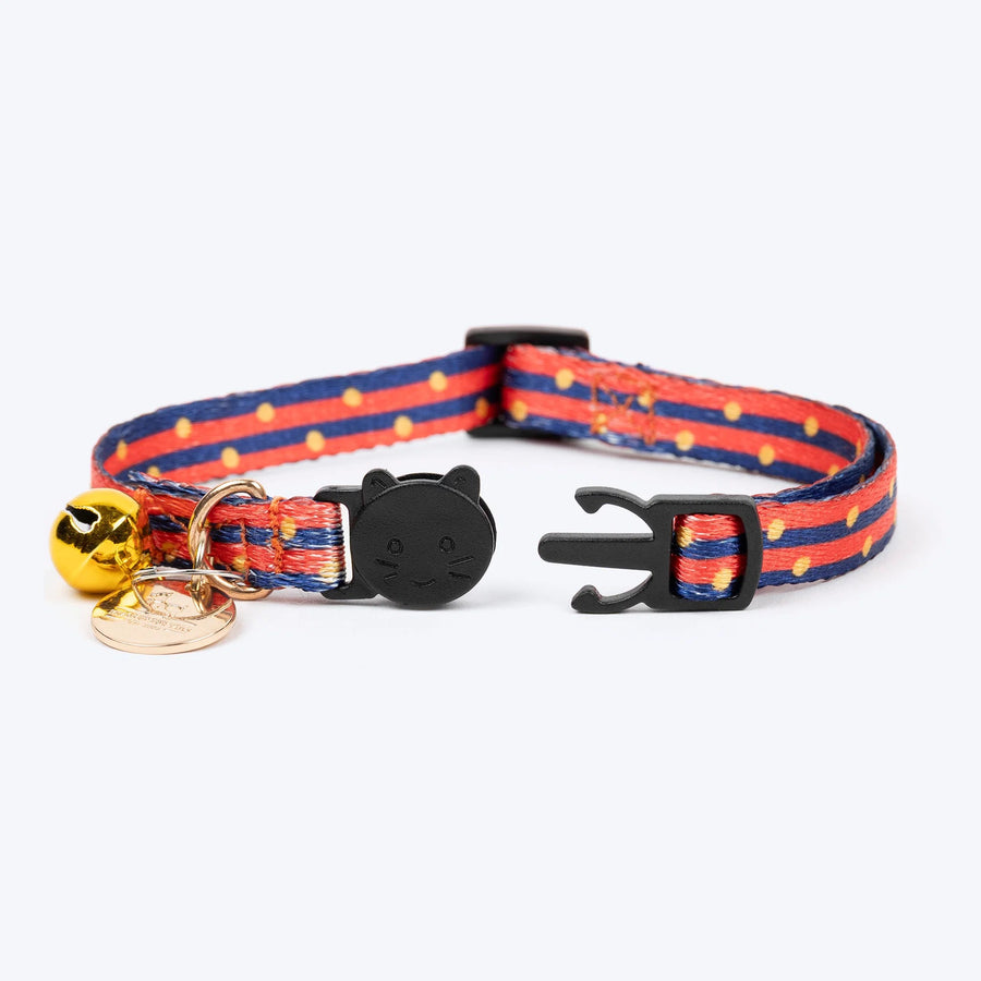 HUFT Meowvelous Collars For Cat - Pink & Navy