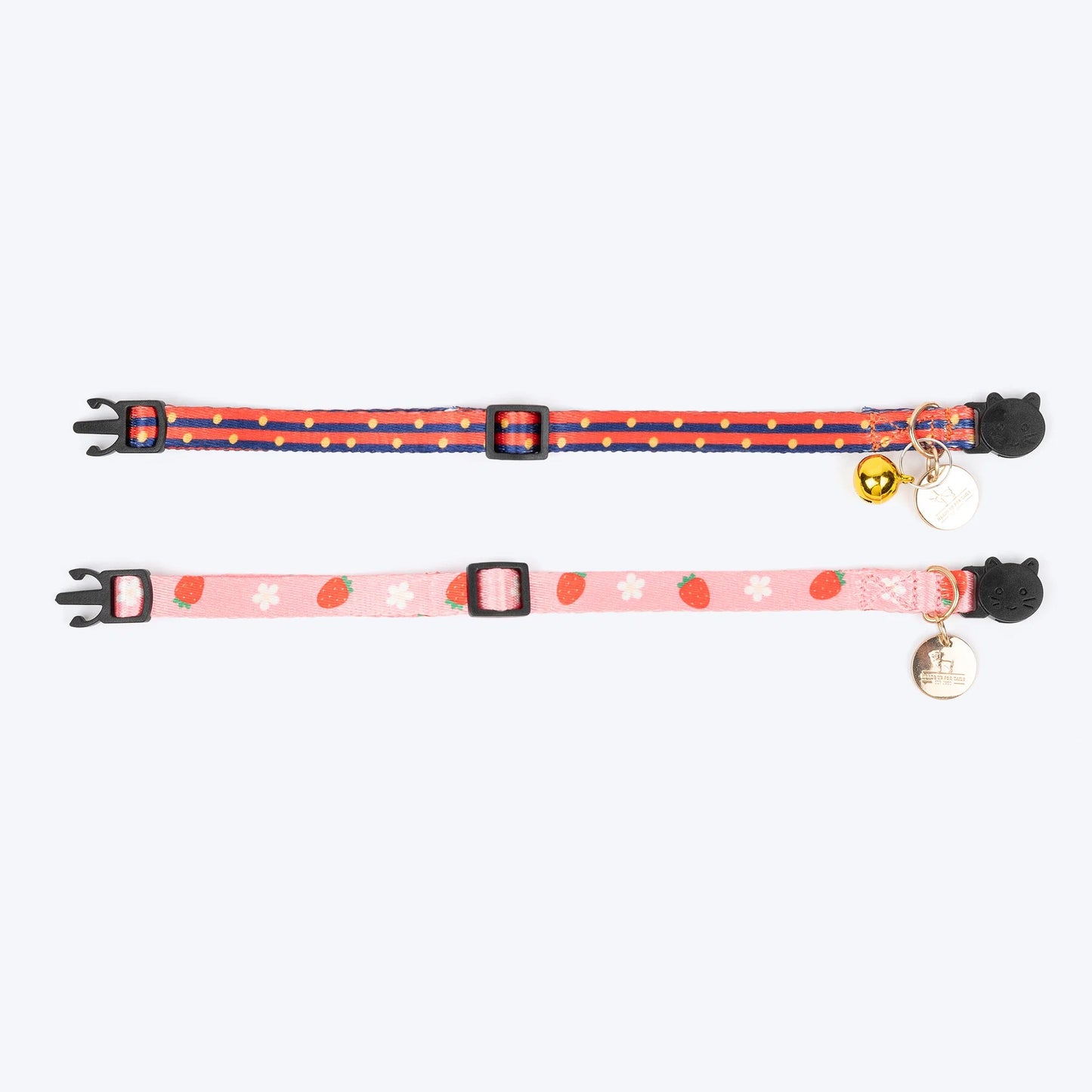 HUFT Meowvelous Collars For Cat - Pink & Navy