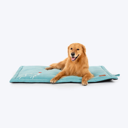 HUFT Sniff The Love Mat For Dog - Light Blue