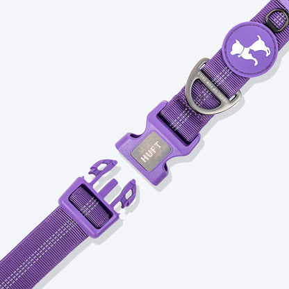 HUFT Comfort Plus Collar For Dog - Purple