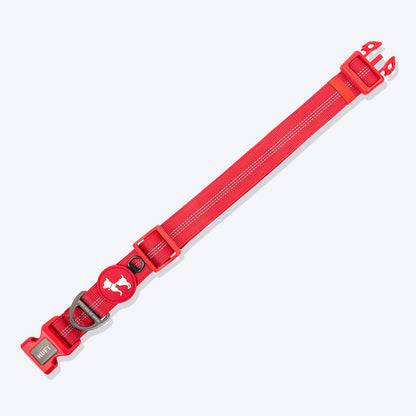 HUFT Comfort Plus Collar For Dog - Red