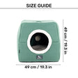 HUFT Furbulous Tent Bed For Dog - Green