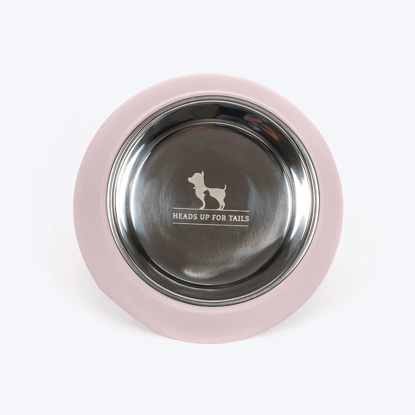 HUFT Breezy Basics Elevated Bowl For Dog - Peach