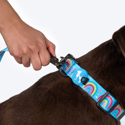 HUFT Over the Rainbow Leash For Dog - Blue