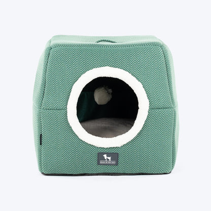 HUFT Furbulous Tent Bed For Dog - Green